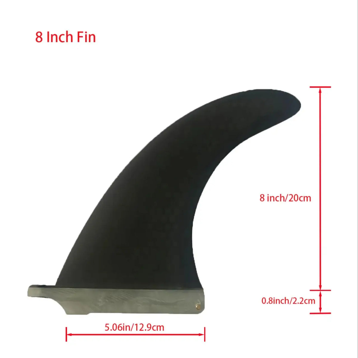 Honeycomb Fiberglass Surfboard Fin 8/9/10 Inch for SUP, Longboard and Surfboard
