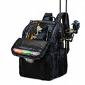 45L Fishing Backpack with Cooler Compartment Rod Holders and Rain Cover