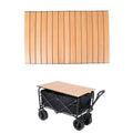 Portable Wooden Tabletop Accessory for Folding Wagon Camping Picnic Table Insert