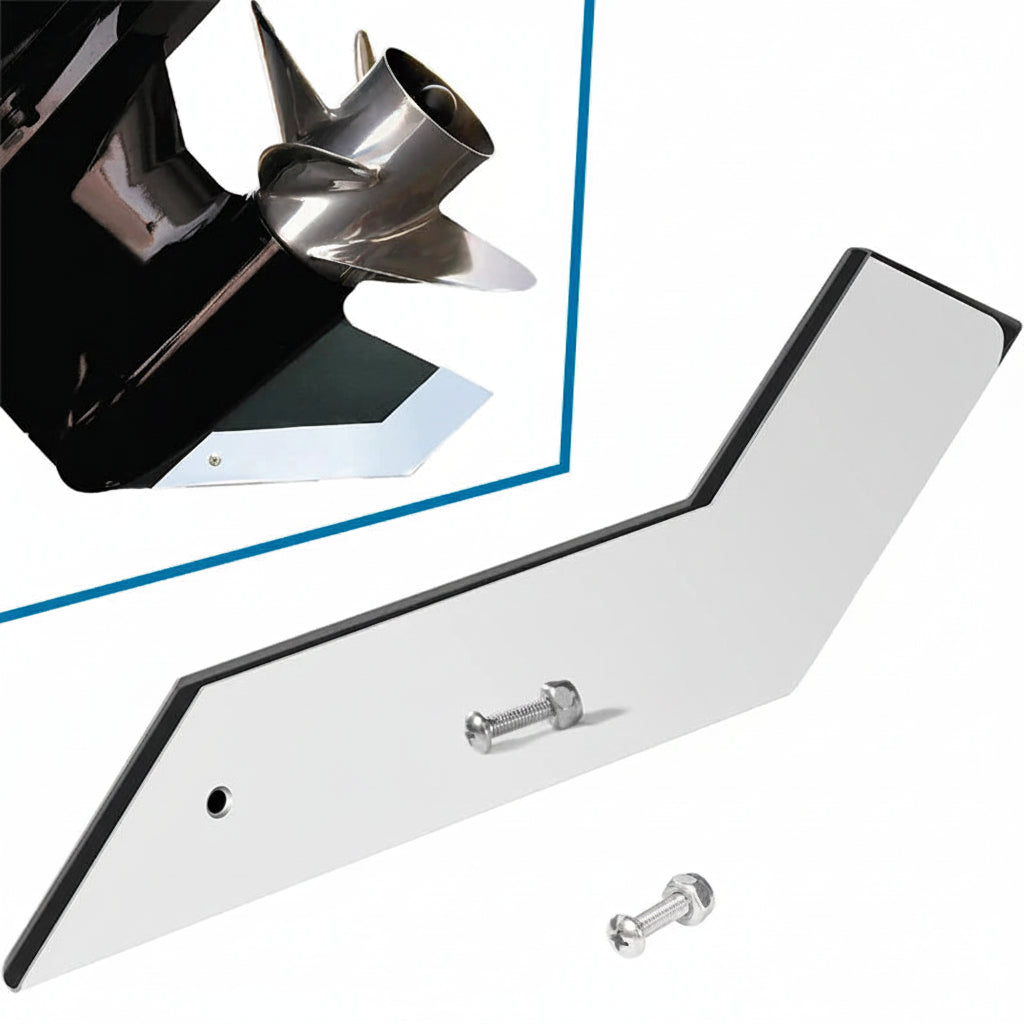 Heavy Duty Marine Skeg Guard 316 Stainless Steel Outboard Motor Skeg Protector