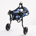 Adjustable Rear Support Dog Wheelchair with Wheels Lightweight Pet Mobility Cart for Small Dogs