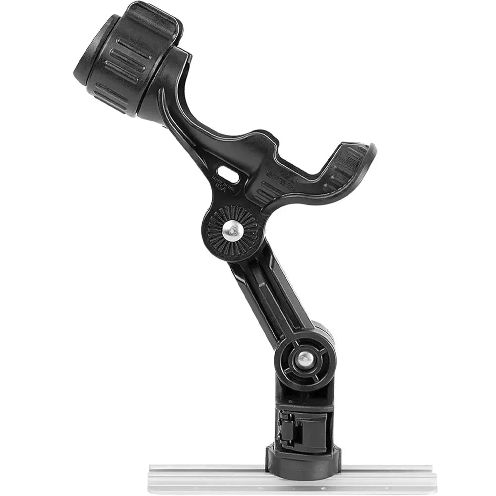 Fishing Rod Holder Track Mount Adjustable Kayak and Boat Rod Holder with Locking System