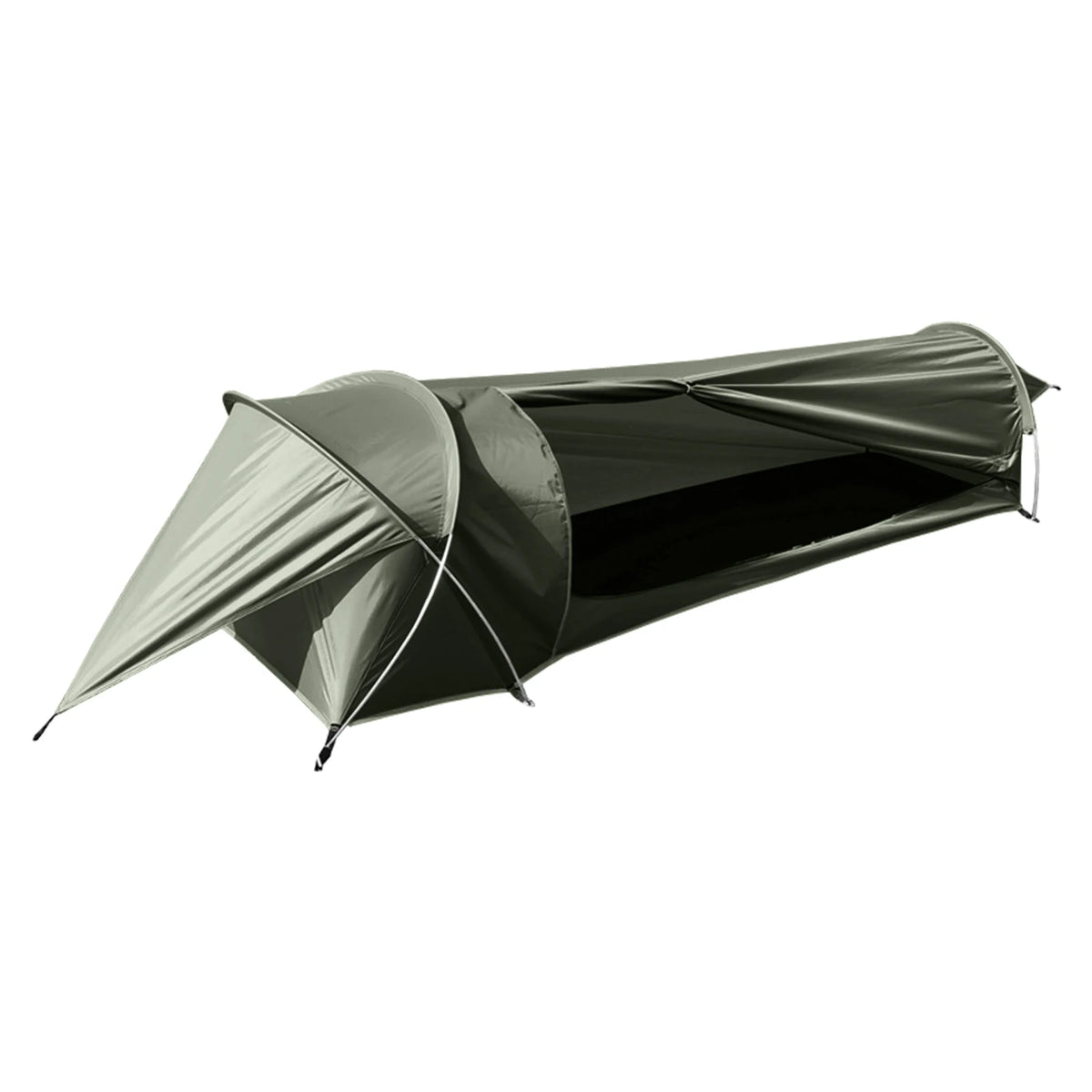 Ultralight Single-Person Waterproof Tunnel Tent, 210D Oxford Fabric