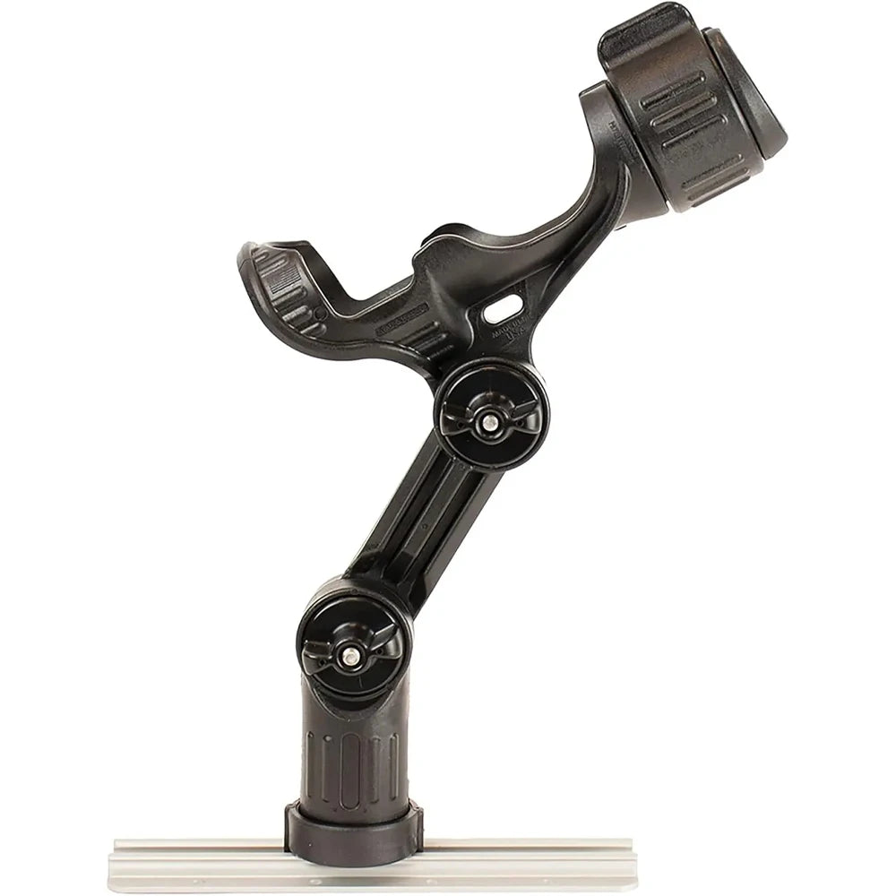Fishing Rod Holder Track Mount Adjustable Kayak and Boat Rod Holder with Locking System