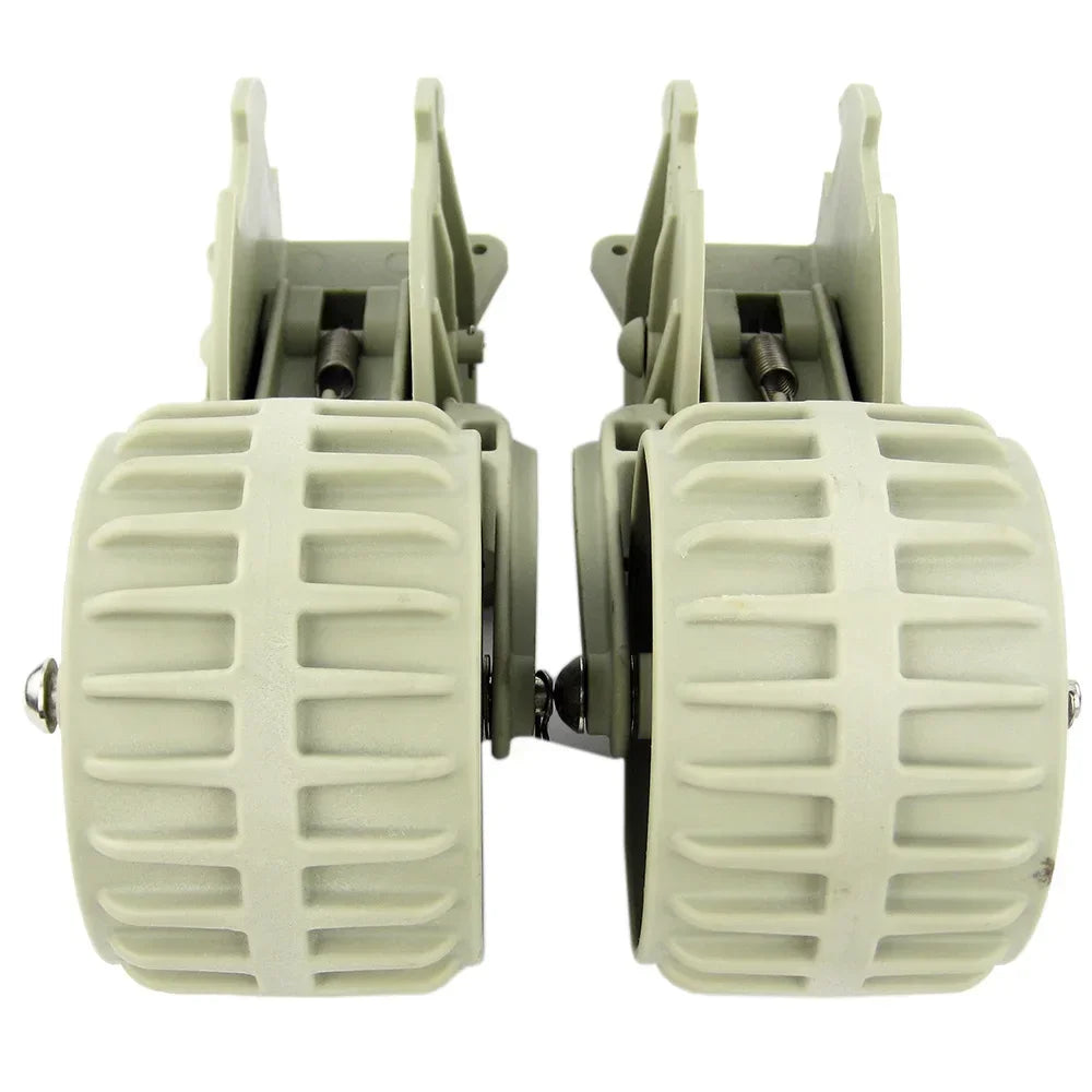 Heavy Duty Inflatable Boat Launching Wheels Flip Up Marine Trolley Wheels for Dinghy and Tender