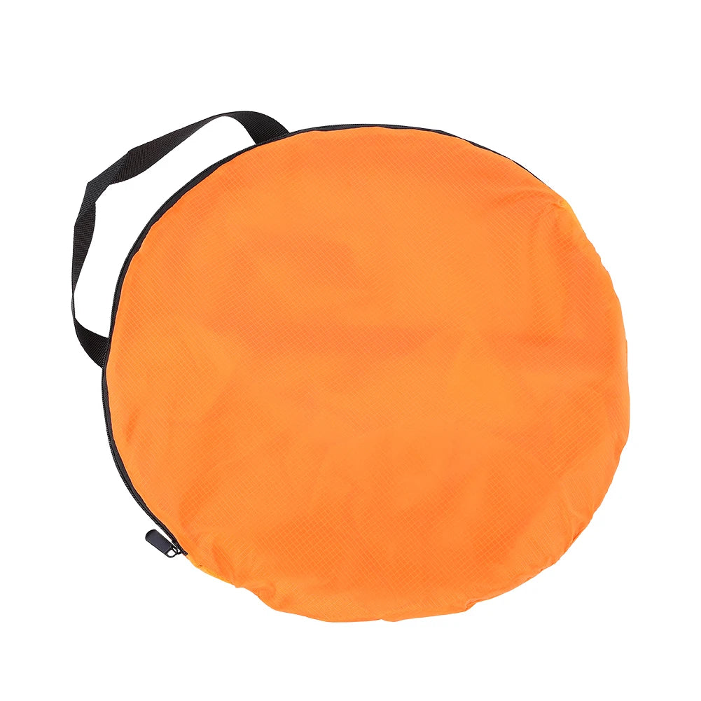 Foldable Kayak Wind Sail Waterproof Nylon Sail with Transparent Window and Storage Bag