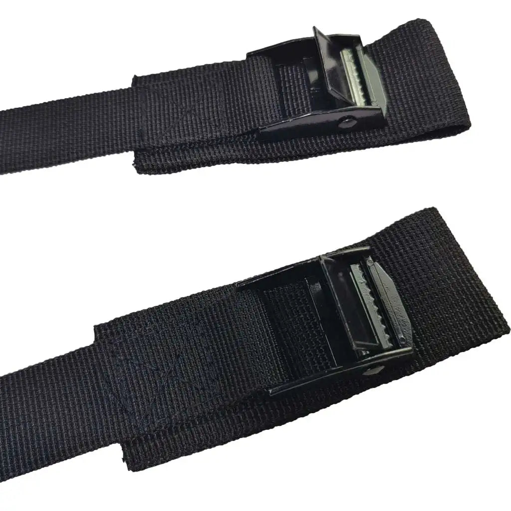 Soft Roof Rack Pads with Tie-Down Straps for Kayaks and Surfboards