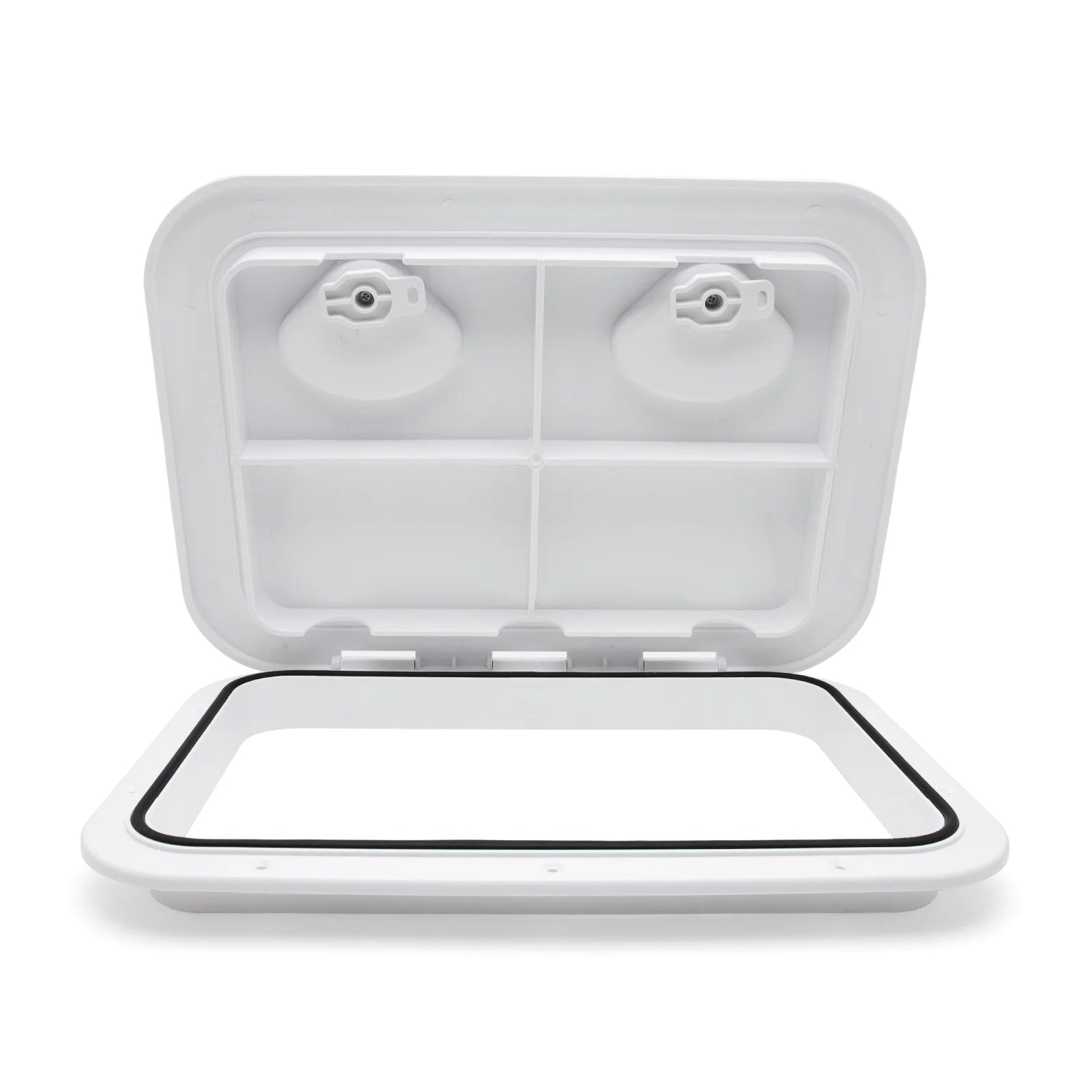 Marine Deck Access Hatch Cover 420 x 290mm Waterproof ABS Inspection Hatch for Boat Yacht