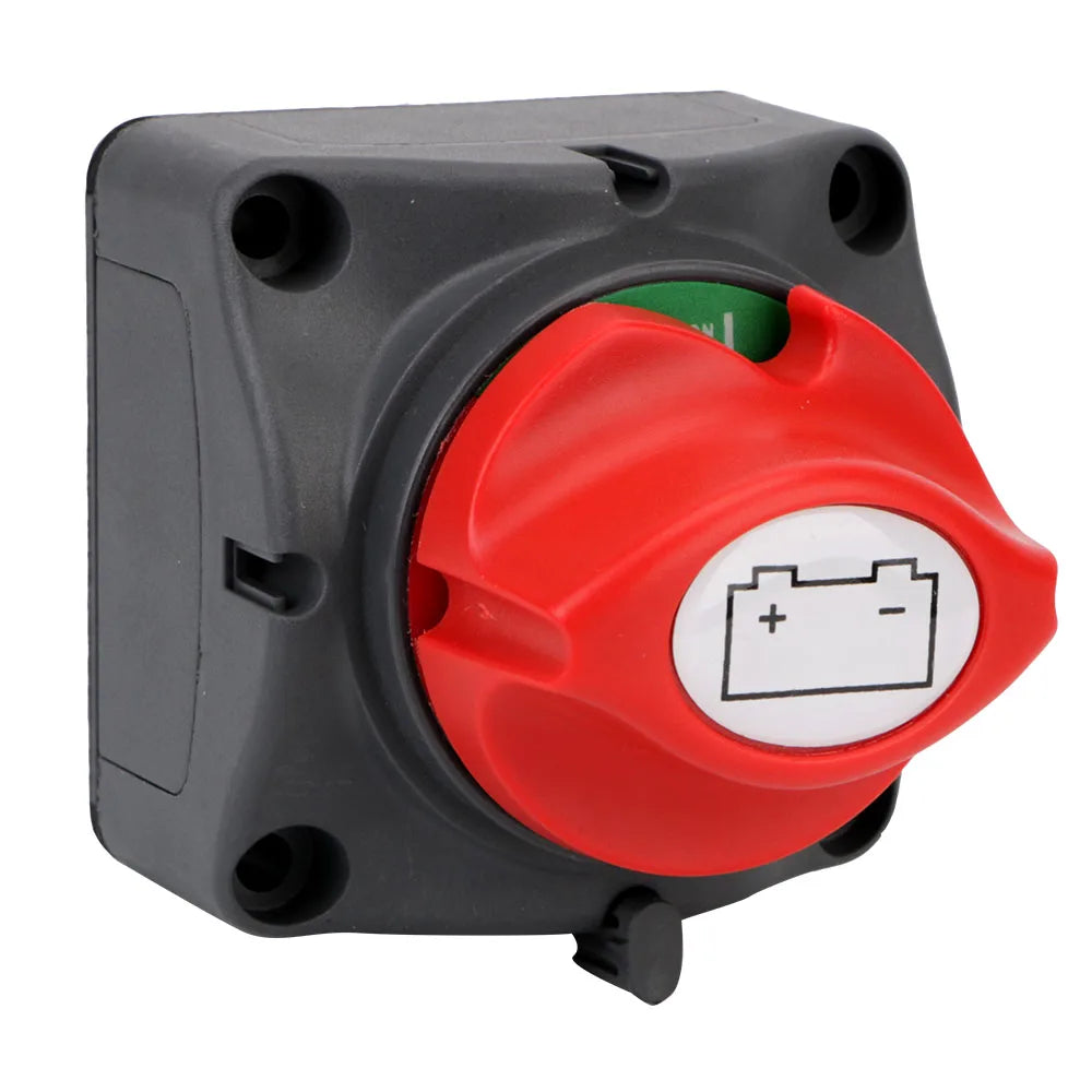 Heavy Duty Battery Selector Isolator Switch 12V-60V for Boat RV Truck and Marine Power Systems