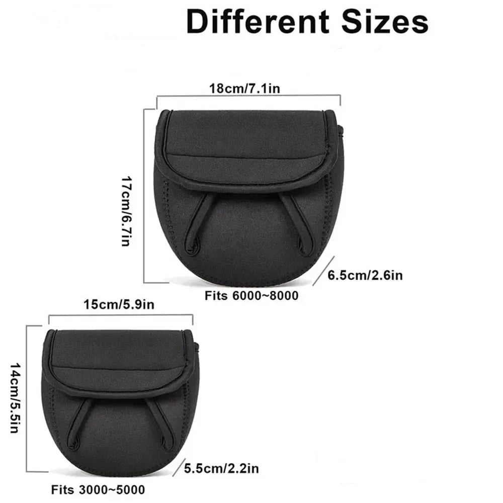 Neoprene Fishing Reel Cover, Waterproof Protective Storage Bag