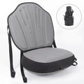 Inflatable Kayak Seat with Backrest Portable Waterproof Cushion for SUP Canoe Boat Fishing